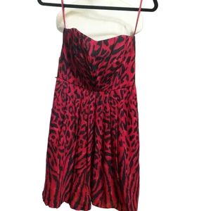 White House / Black Market Strapless Dress SZ 2